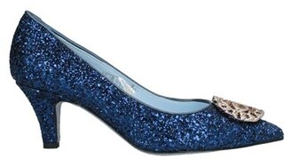 Blue Glitter Heels | Shop the world's largest collection of fashion |  ShopStyle UK