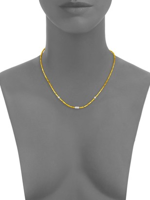 Gurhan Vertigo 24K Gold & Diamond Single Strand Necklace