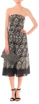 Thumbnail for your product : Tibi Embroidered Eyelet Strapless Dress