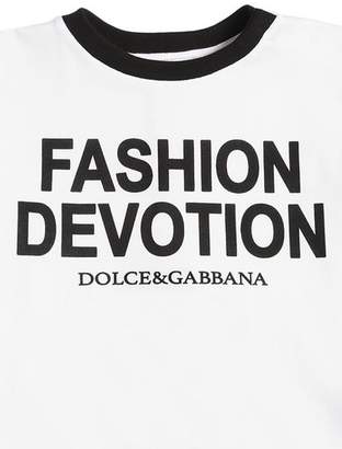 Dolce & Gabbana Cotton Jersey T-Shirt