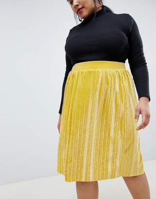 Junarose velvet flippy skirt