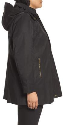 Kristen Blake Packable Fit & Flare Raincoat