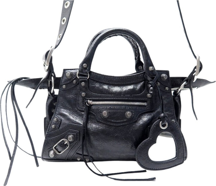 balenciaga leather crossbody bag