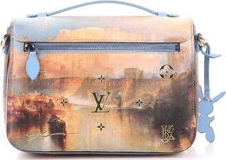 Louis Vuitton Pochette Clutch Limited Edition Jeff Koons Turner Print Canvas