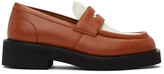 Thumbnail for your product : Marni Orange & Off-White Leather Loafers
