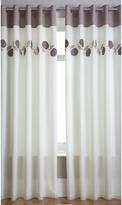Thumbnail for your product : Hydrangea Lined Voile Eyelet Curtains