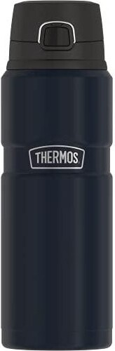 Thermos Stainless Steel King Travel Tumbler, 16 oz, Midnight Blue