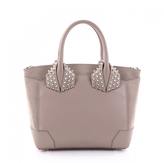 CHRISTIAN LOUBOUTIN Eloise Satchel Spiked Leather Small