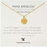Thumbnail for your product : Dogeared Maya Angelou" Love Life Engage In It Cutout Textured Heart Charm Sterling Pendant Necklace