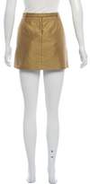 Thumbnail for your product : Gucci Metallic Mini Skirt