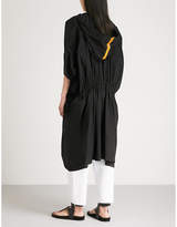 Thumbnail for your product : Vionnet x Marc Quinn drawstring-waist cotton-blend coat