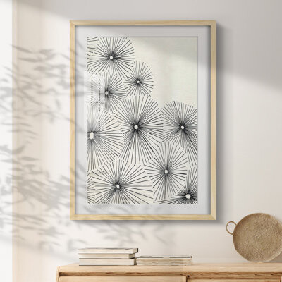 Lark Manor Umbrella Bursts I -Framed Print