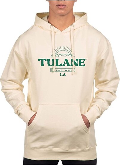 Tulane Green Wave USCAPE Hoodie XSmall Bone