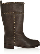 Thumbnail for your product : Tory Burch Shauna studded distressed leather boots