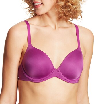 Maidenform Wireless Push-Up Bra, Wirefree Bra with Demi Plunge, Convertible  T-Shirt Bra with Push-Up Cups