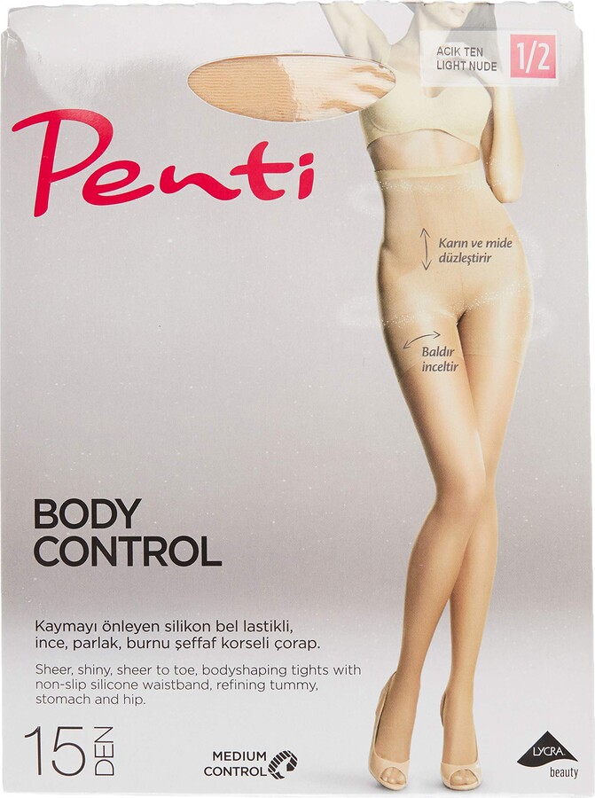 Penti Shaping Tights Body Control Shiny Slimming High Waist Tummy