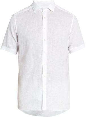 Etro Short-sleeved linen shirt