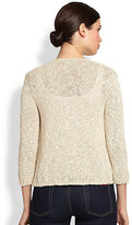 Thumbnail for your product : White + Warren Cashmere Open Jacket