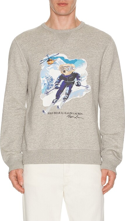 Polo Ralph Lauren Fleece Printed Active Bear Crewneck Sweatshirt