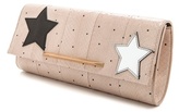 Thumbnail for your product : Brian Atwood Star Print Clutch with Interior Mirror