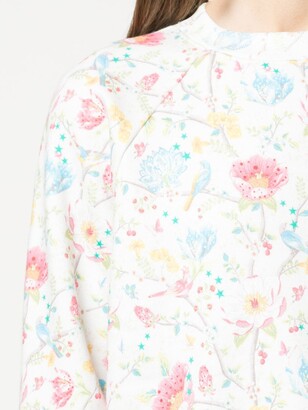 Cynthia Rowley Everly floral-print sweatshirt