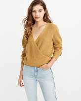 wrap front sweater abercrombie