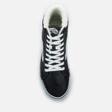 Thumbnail for your product : Vans Men's Sk8-Hi Reissue Leather/Fleece Trainers - Black/True White