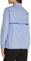 Thumbnail for your product : Nina Ricci Cropped Cotton-Poplin Shirt