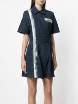 Thumbnail for your product : House of Holland taped denim dress
