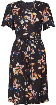 French Connection Elvia Meadow Belted Dress