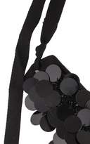 Thumbnail for your product : Miu Miu Sequin Bib Necklace Black Sequin Bib Necklace