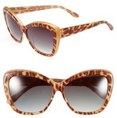 Thumbnail for your product : Elie Tahari 60mm Cat Eye Sunglasses