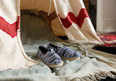 Thumbnail for your product : Toms Navy Batik Stripe Platform Youth Alpargatas