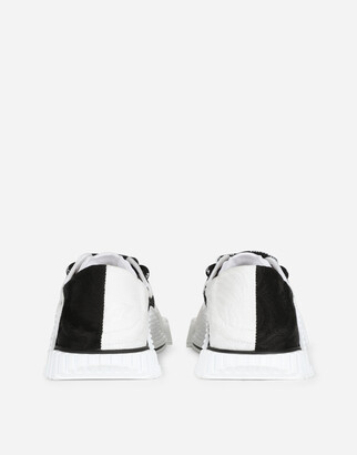 Dolce & Gabbana Patchwork fabric NS1 slip-on sneakers