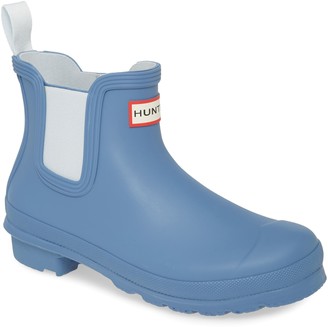 hunter original waterproof chelsea rain boot
