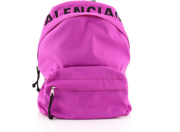 Balenciaga Wheel Backpack Nylon Small - ShopStyle