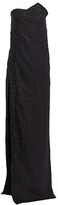 Thumbnail for your product : Ahluwalia Chalet Strapless High Slit Gown