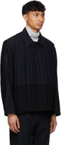Thumbnail for your product : Cornerstone Navy Pleated Sports Jacket