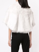 Thumbnail for your product : Unreal Fur Nord faux-fur cropped cape