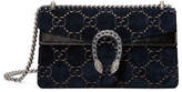 Thumbnail for your product : Gucci Dionysus Small Velvet GG Supreme Shoulder Bag