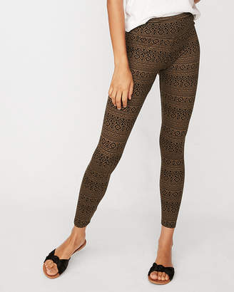 Express One Eleven Print Supersoft Leggings