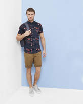 Thumbnail for your product : Ted Baker FLAMING Flamingo print cotton shirt