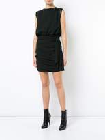 Thumbnail for your product : Saint Laurent studded shoulder shift dress