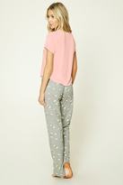 Thumbnail for your product : Forever 21 FOREVER 21+ I Need A Coffee Break PJ Set