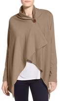Thumbnail for your product : Bobeau Women's One-Button Fleece Wrap Cardigan