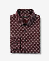 Thumbnail for your product : Express Extra Slim Small Floral Print Dress Shirt