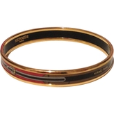 Thumbnail for your product : Hermes Sellier bracelet with enamel buckle.