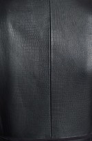 Thumbnail for your product : Classiques Entier Stamped Leather & Sunmosa Ponte Jacket