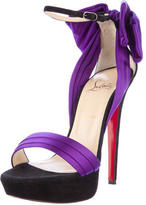 Thumbnail for your product : Christian Louboutin Bow Platform Pumps