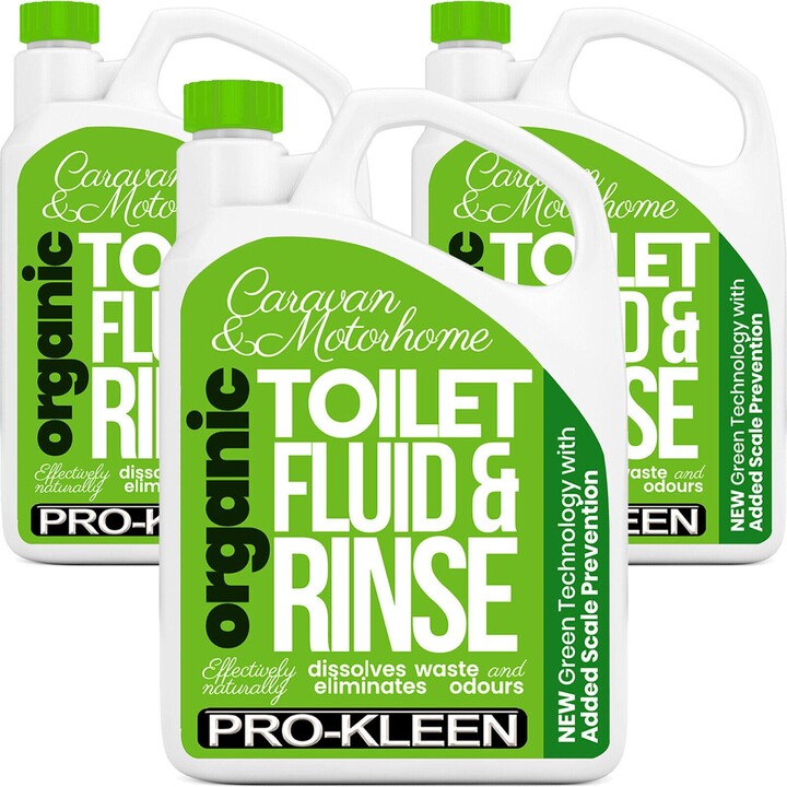 ProKleen Organic Toilet Chemical Fluid Rinse Caravan & Motorhome